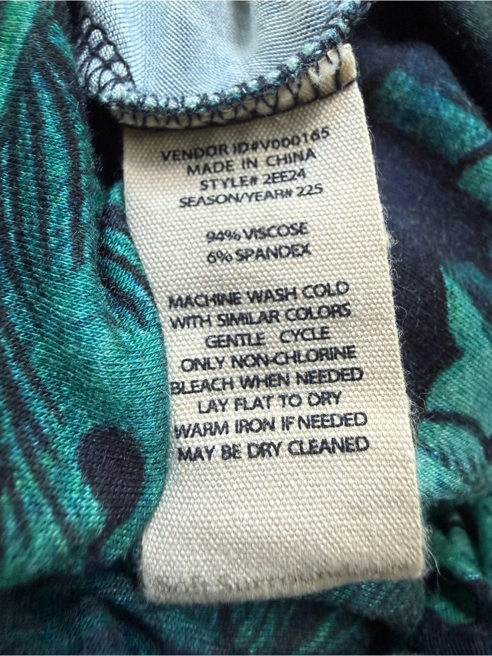 Soft Surroundings Nanette Dress in Gecko Leaf Tropical Green, small - Picture 13 of 15